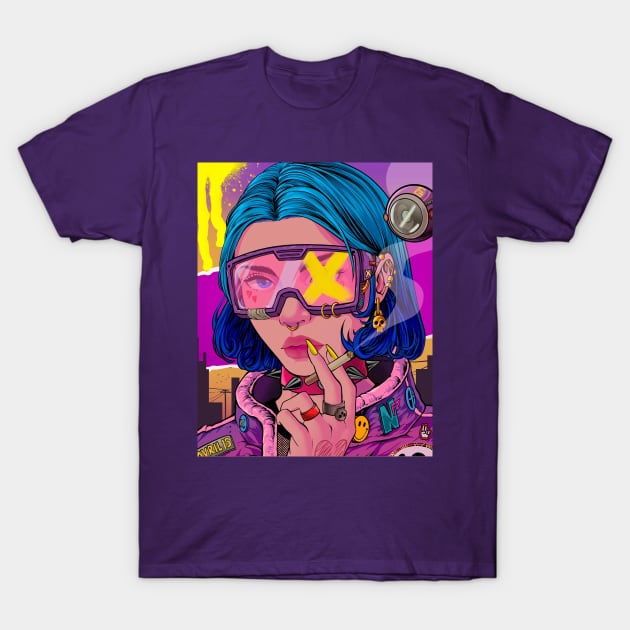 Choosen one Smoke Girls T-Shirt by gambarlarangiki